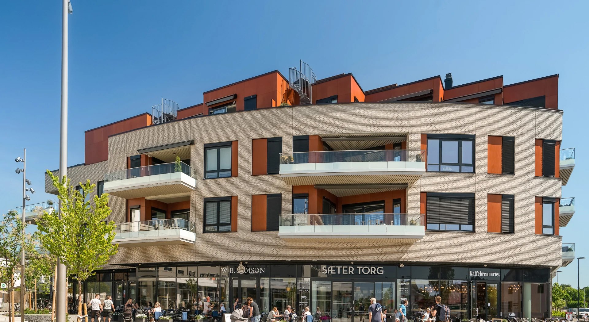 Sæter Hage - Prosjekt: Parklex Prodema Finert fasadepanel Light Brown ...